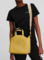 BOLSO TOTE PEQUEÑO PERFORADO K/CIRCLE OCRE
